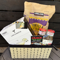 Crack Taco gift basket for 2025 Dolphin Pledge Drive